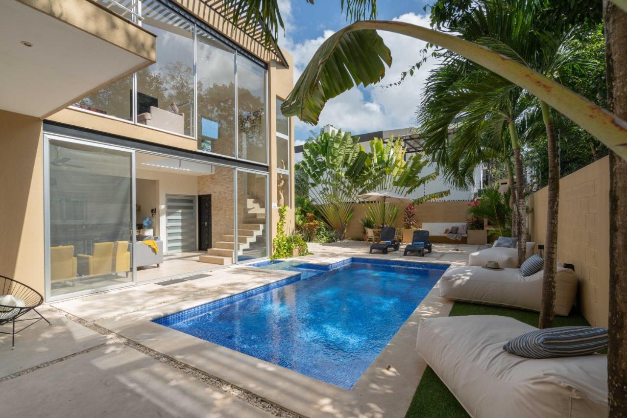 Tulum Private Modern Villa-Pool Beds-Ac-Internet-Parking-Grill Exterior photo
