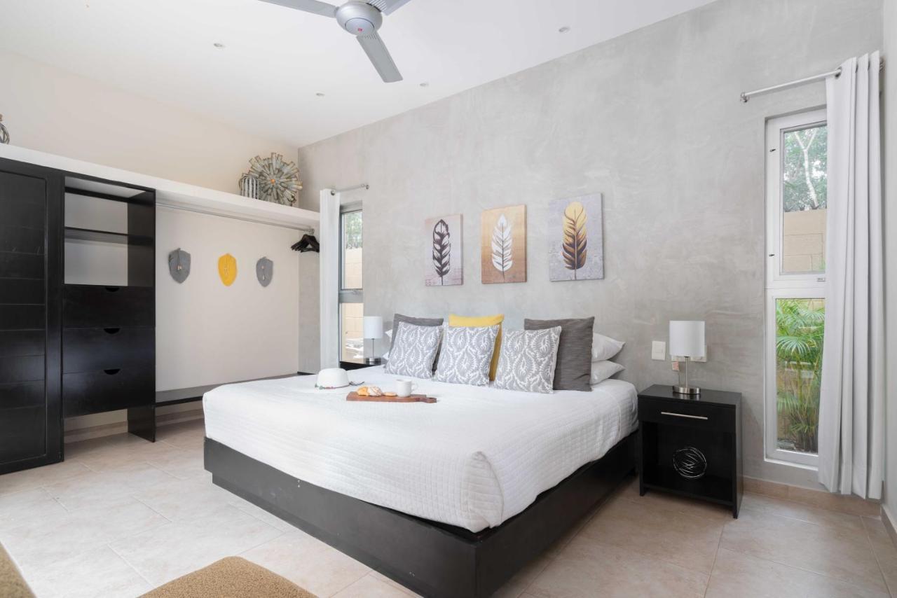 Tulum Private Modern Villa-Pool Beds-Ac-Internet-Parking-Grill Exterior photo